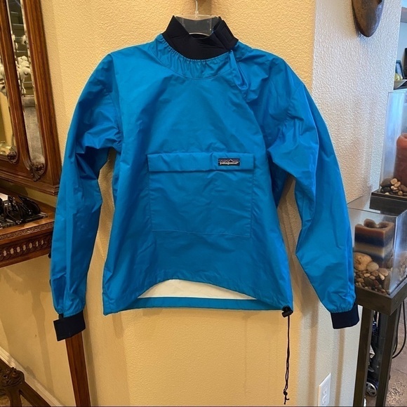 PATAGONIA Blue Nylon Long Sleeve Top Size Xsmall - Picture 1 of 14